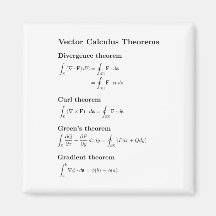 Magnet: vector calculus theorems