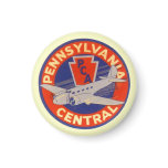 MAGNET - VINTAGE PENNSYLVANIA CENTRAL AD LOGO