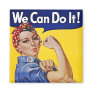 Magnet: We Can Do It  - Vintage Poster Image