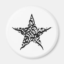 Magnet with Bismillah Star Motif