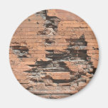 Magnet with Brick Wall Texture