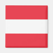 Magnet with Flag of Austria