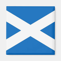 Magnet with Flag of the Scotland