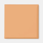 Magnet with  Light Orange Background