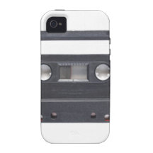 magnetic tape audio cassette iPhone 4 cases