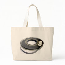 Magnetic tape reel canvas bags