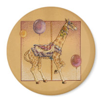 Magnets - Carousel Giraffe