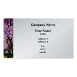Magnificant Magnolia  - Platinum Finish Business Card Templates