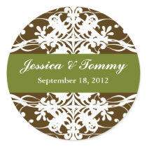 Magnificent Earth Wedding Labels
