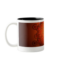 Magnified look at an ovum coffee mugs