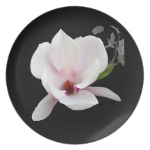 Magnolia Blossom Portrait Plate