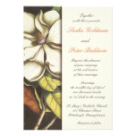 Magnolia Blossom Wedding Invitation