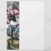 Magnolia Closeup by Fence Flyers