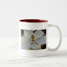 Magnolia Flower Mugs