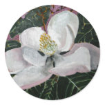 magnolia flower painting acrylic wall art stickers