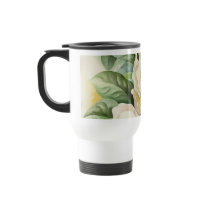 Magnolia Flower Watercolor Art - Multi Coffee Mugs
