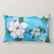 Magnolia Lumbar throw pillow