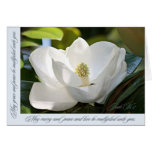 Magnolia magnifique cartes de vœux