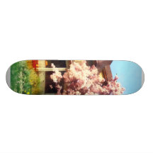 Magnolia Near Green House Skate Board Deck