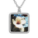 magnolia pendant necklace