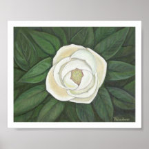 Magnolia print
