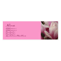 Magnolia Profile Card Business Card Template