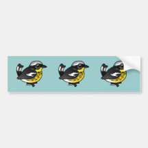 Magnolia Warbler Bumper Stickers