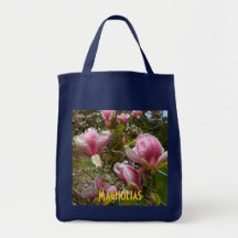 Magnolias Canvas Bag