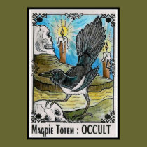 Magpie Totem OCCULT posters