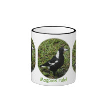 magpies rule mug