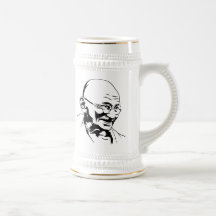 Mahatma Gandhi Portrait Mug