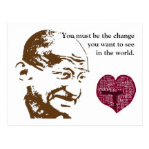 Mahatma Gandhi Post Card