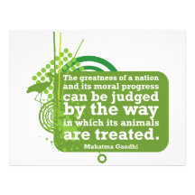 Mahatma Gandhi Quote Customized Letterhead