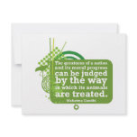 Mahatma Gandhi Quote invitations