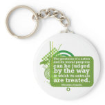 Mahatma Gandhi Quote keychains