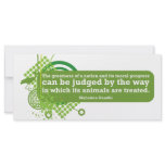 Mahatma Gandhi Quote rack cards