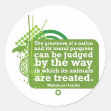 Mahatma Gandhi Quote Stickers