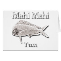 Mahi Mahi Yum Dark Card