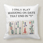mahjong coussin