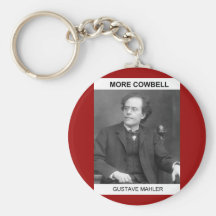 Mahler More Cowbell Keychain