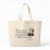 Mahler on Composing Canvas Bag