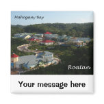 Mahogany Bay, Roatan Fridge Magnet