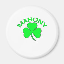 Mahony Refrigerator Magnets