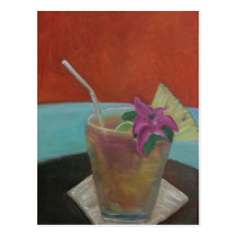 Mai Tai Postcard