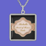 MAID of HONOR GIFT STERLING SILVER NECKLACE necklaces