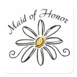 Maid of Honor Sticker