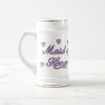 Maid of Honor Wedding Hearts Mug
