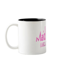 Maid Of Honour (AKA Bride's Bitch Pink) Coffee Mug