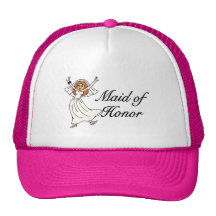 Maid Of Honour (Bride) Mesh Hats