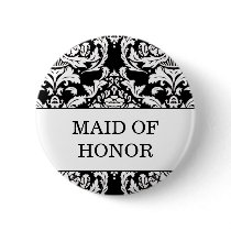 Maid of Honour Button